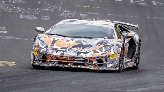 La nuova Lamborghini Aventador SVJ