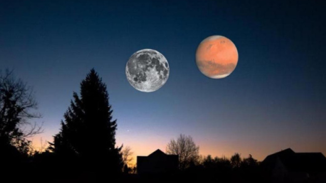 Ce vendredi 27 juillet 2018, Mars sera en opposition, un ph&eacute;nom&egrave;ne rare