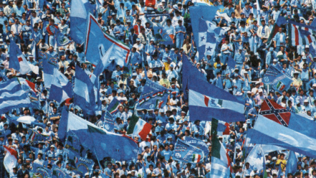 Stadio San Paolo di Napoli - Tifosi azzurri