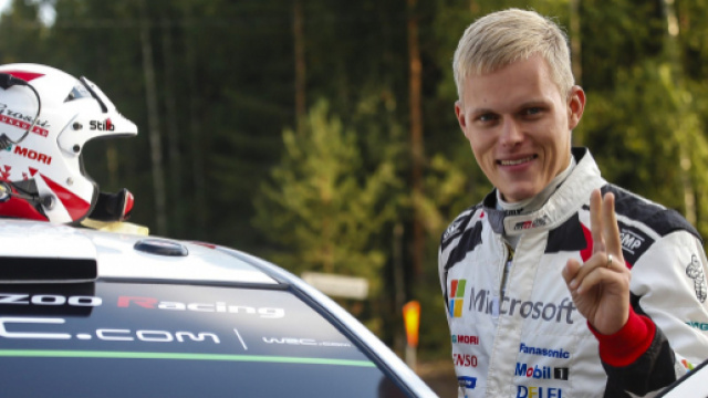 E' stato velocissimo e molto preciso Ott Tanak in Finlandia.