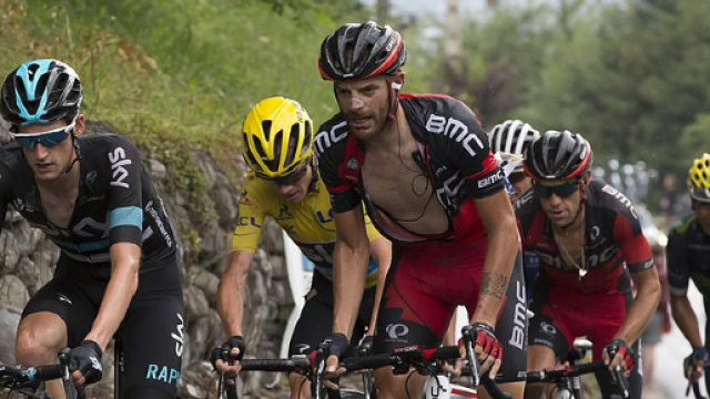Damiano Caruso, uno dei pi&ugrave; forti gregari di Richie Porte