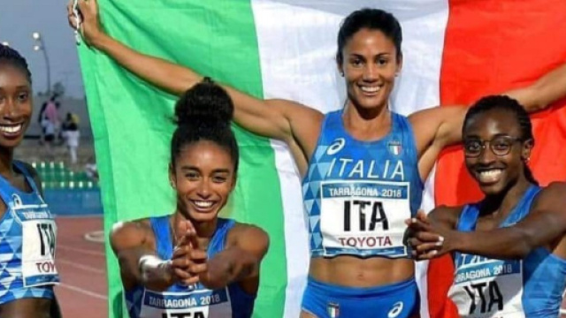 Raphaela Lukudo, Maria Benedicta Chigbolu, Libania Grenot ed Ayomide Folorunso