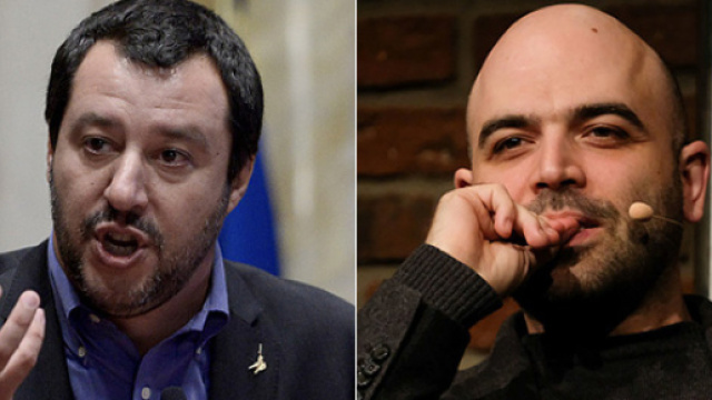 Salvini querela Saviano: 'Non da ministro, ma da pap&agrave;' - huffingtonpost.it