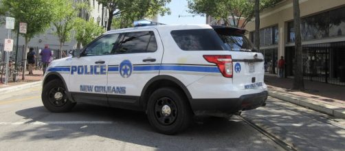 A police vehicle in New Orleans CBD. [Image courtesy - Infrogmation of New Orleans, Wikimedia Commons]