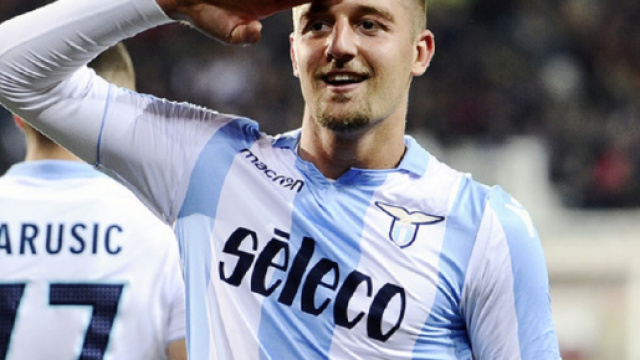 Milinkovic Savic con la maglia della Lazio (via Milan News 24)