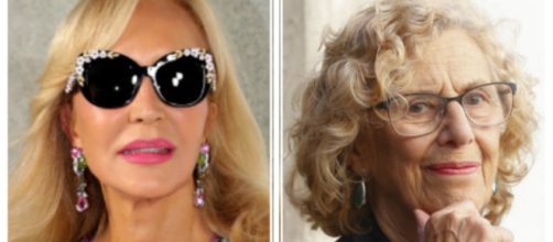Manuela Carmena y Carmen Lomana en imagen