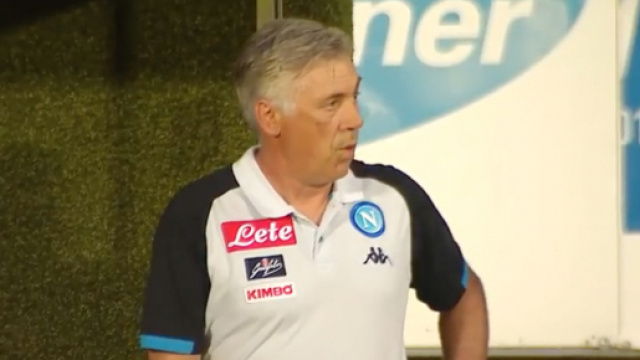 Carlo Ancelotti, allenatore del Napoli