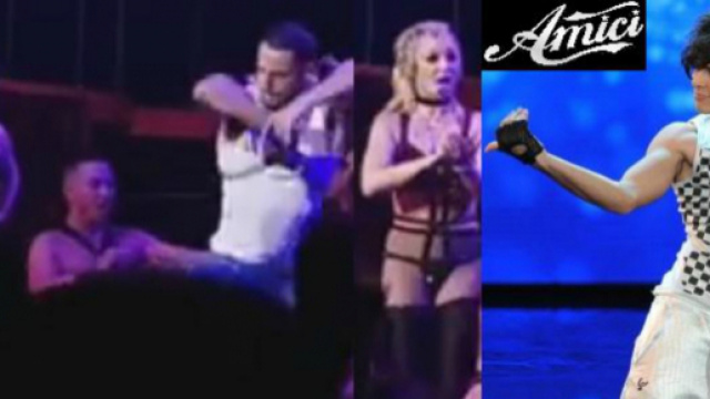 Giuseppe Giofr&eacute; stupisce la sua beniamina Britney Spears.