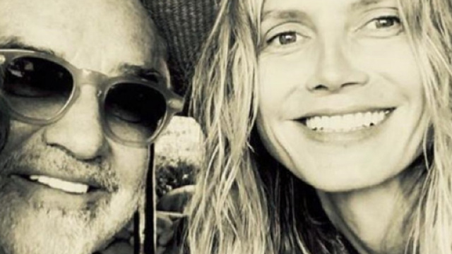 Prima foto di famiglia per Flavio Briatore, Heidi Klum e la loro figlia Leni