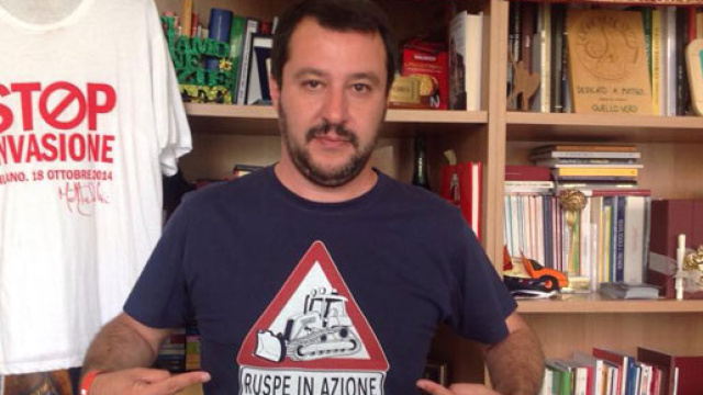 Il leader della Lega, Matteo Salvini