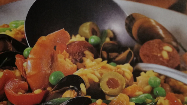 Ricetta della paella valenciana