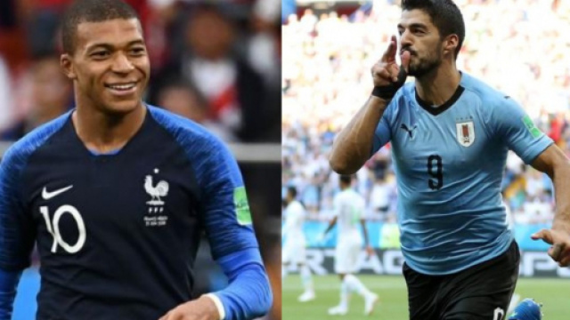 Mbapp&eacute; e Suarez: la sfida tra Francia ed Uruguay apre il tabellone dei quarti di Russia 2018
