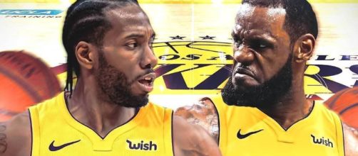 LeBron Lames and Kawhi Leonard [image from YouTube]