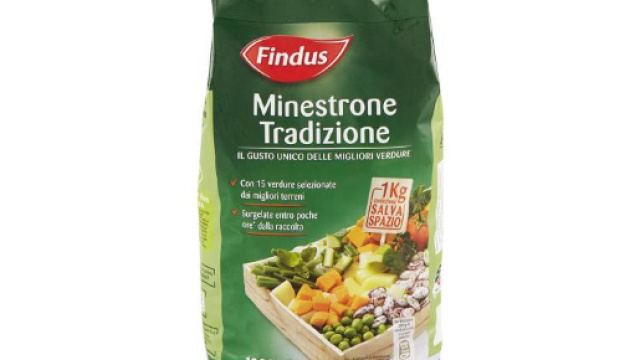 Findus ritira minestrone dagli scaffali: rischio listeria.
