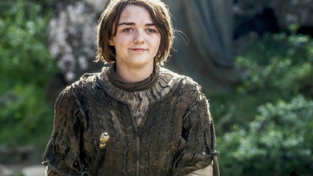 Maisie Williams nei panni di Arya Stark