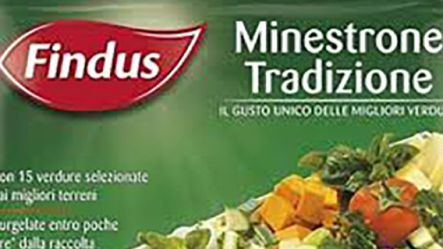 Findus: minestrone ritirato dal commercio