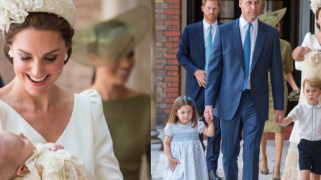 Il battesimo del principe Louis di Cambridge