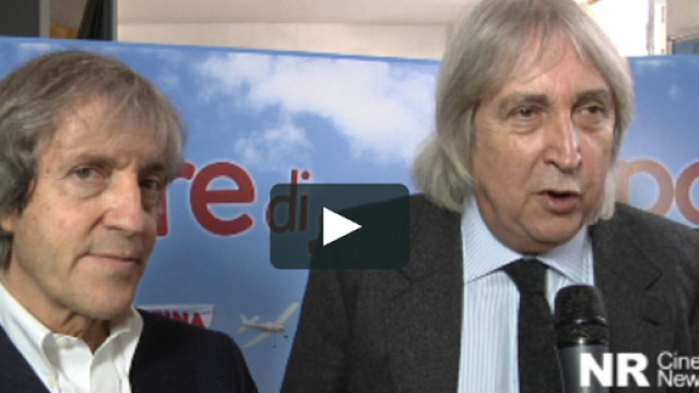 Il regista Carlo Vanzina con il fratello Enrico