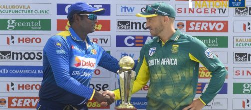 Sri Lanka vs South Africa (SL vs SA) 2ODI ODI live cricket ... (Image via SLC/Twitter)