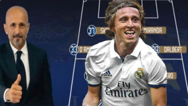 La nuova Inter con Luka Modric
