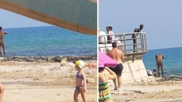 Migranti nudi in spiaggia, l'ira dei bagnanti
