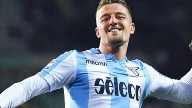 Milinkovic Savic con la maglia della Lazio (via Google.it)