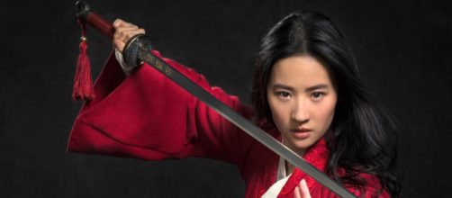 Check out the first pic of Liu Yifei in the live-action 'Mulan' - (Image via vanyaland.com/Twitter)