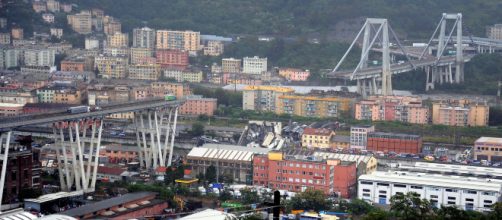 Puente derrumbado en G&eacute;nova (Italia)