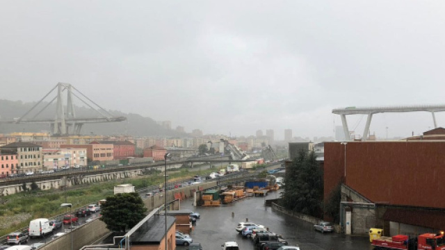 Il crollo del Ponte Morandi a Genova