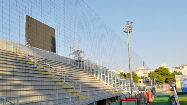 Lo stadio comunale "Ezio Scida" di Crotone