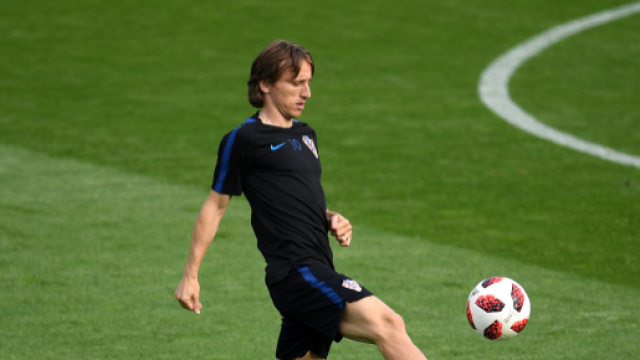 Luka Modric, centrocampista del Real Madrid.