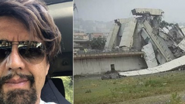 Valerio Staffelli sostiene di aver visto due bagliori prima del crollo
