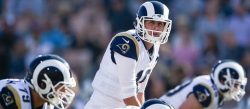 Goff and the Rams are getting some early respect at the Vegas window. - [NFL.com / YouTube screencap]