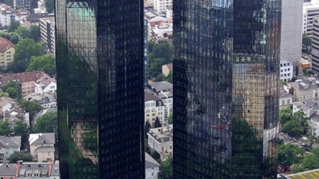 La sede centrale a Francoforte di Deutsche Bank