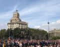 Actos de homenaje a las víctimas del 17A junto al Rey Felipe VI y Pedro Sánchez