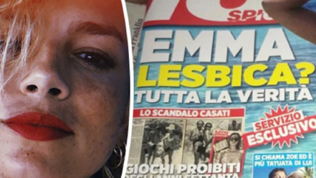 Presunta omosessualit&agrave; di Emma Marrone: la cantante sbotta sui social
