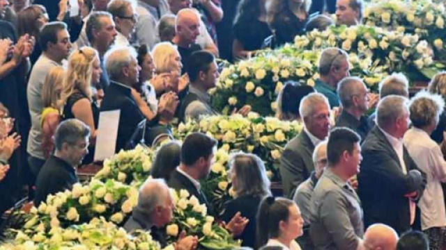 I funerali di Genova per le vittime di Ponte Morandi