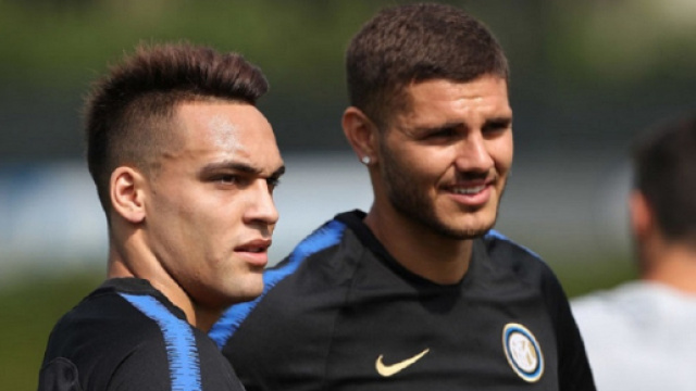 Lautaro Martinez e Mauro Icardi pronti per il debutto in campionato