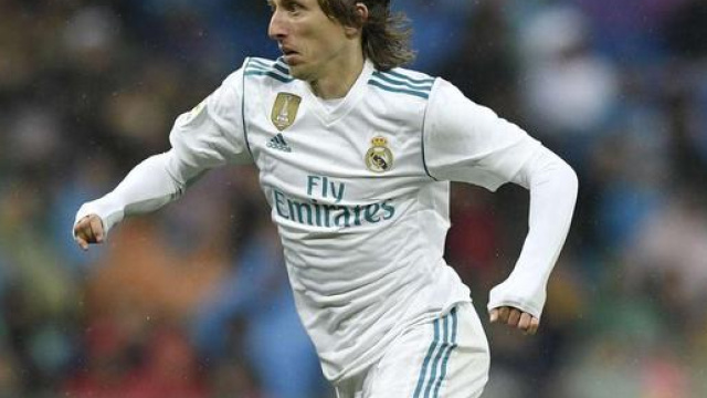 Luka Modric au cours d'un match du R&eacute;al Madrid