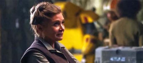 JJ Abrams sent his first tweet about the latest film and paid tribute to the late Carrie Fisher. [Image @starwarsstuff/Twitter]