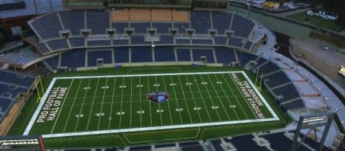 The NFL 2018 preseason begins tonight. [Image via Aerial Agents/YouTube]