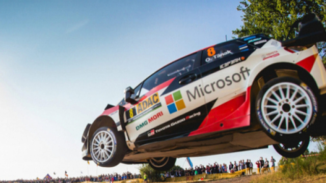 Ott Tanak resta saldamente al comando del Deutschland Rally 2018