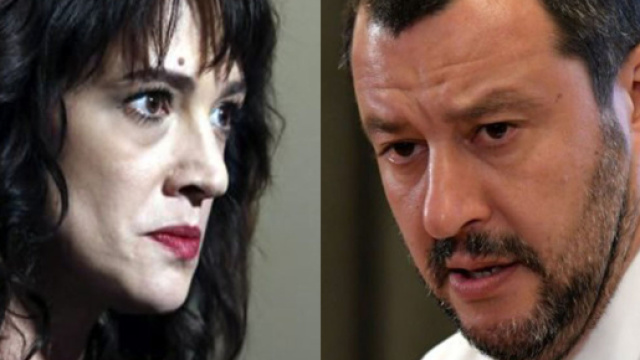 Il vicepremier Matteo Salvini lancia una stoccata in salsa social all'attrice Asia Argento, dopo lo scoop sul presunto caso di violenza sessuale