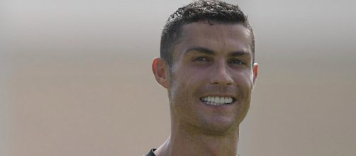 Cristiano Ronaldo, en un entrenamiento con la Juventus de Tur&iacute;n.