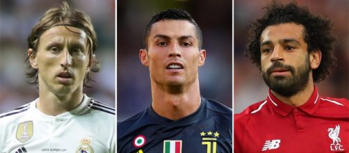 Cristiano, Modric y Salah, candidatos a Mejor Jugador del A&ntilde;o de la UEFA
