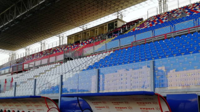 Lo stadio comunale "Ezio Scida" di Crotone.