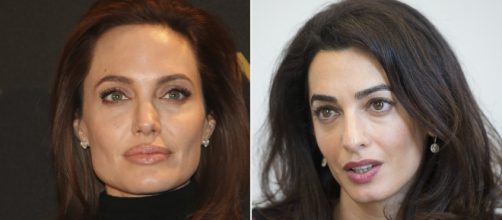 Angelina Jolie siente celos por los actos humanitarios de Amal Clooney