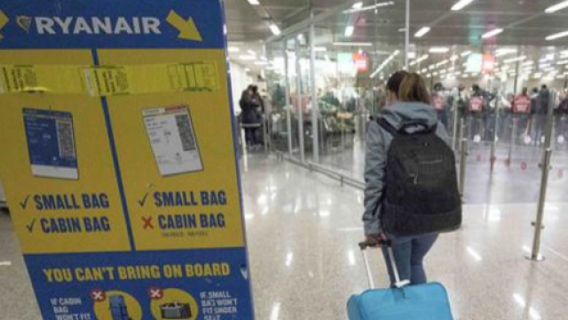 Nuove regole Ryanair, si pagher&agrave; il secondo bagaglio