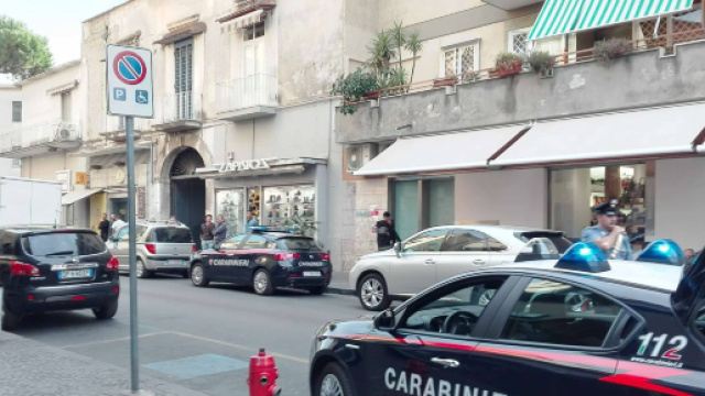 scippatore arrestato dai carabinieri di Crispano.