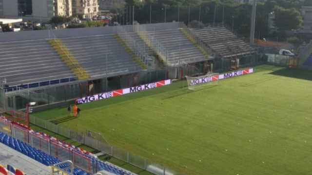 Lo stadio comunale "Ezio Scida" di Crotone